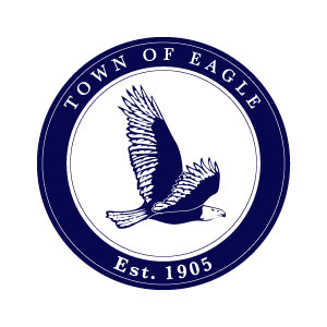 Ciudad de Eagle Logotipo