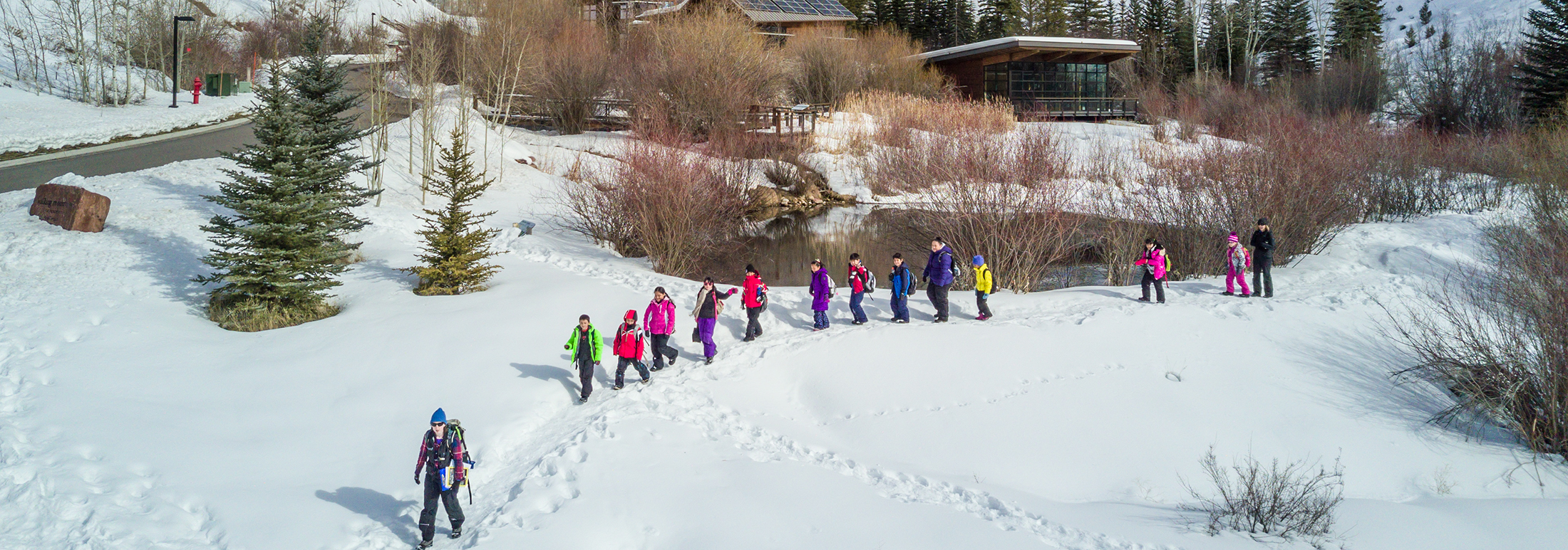 Winter Nature Walk Avon Colorado