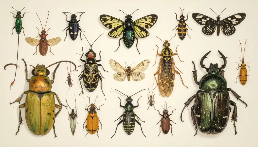 Bug Scientific Illustrations