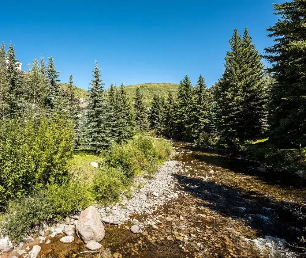 Gore Creek in Vail Colorado